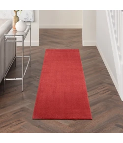 Nourison Home Nourison Essentials NRE01 Brick Red 2 ft. 2 in. X 7 ft. 6 in. Area Rug