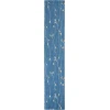 Nourison Home Grafix GRF15 Light Blue 2 ft. 3 in. X 10 ft. Area Rug