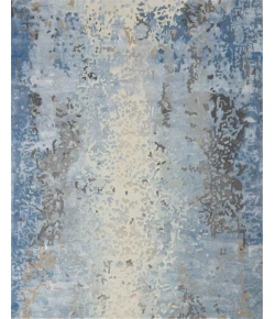 Nourison Home Prismatic PRS17 Denim 7 ft. 9 in. X 9 ft. 9 in. Area Rug