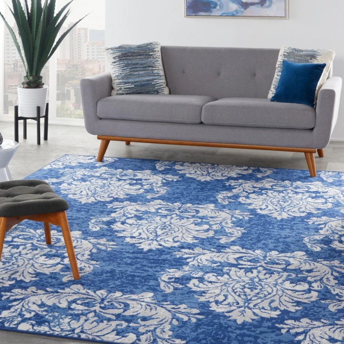 Nourison Whimsicle Area Rug WHS11-Navy Ivory