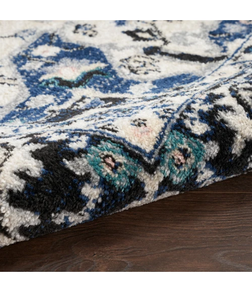 Nourison Passion Area Rug PSN33 Black Ivory