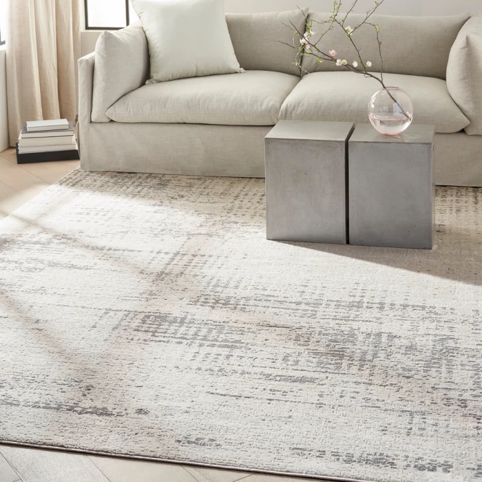 Calvin Klein Rush Area Rug CK953 Ivory Beige