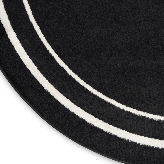 Nourison Nourison Essentials Area Rug NRE02 Black Ivory