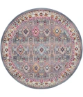 Nourison Vintage Kashan Area Rug VKA05-Grey/Multi