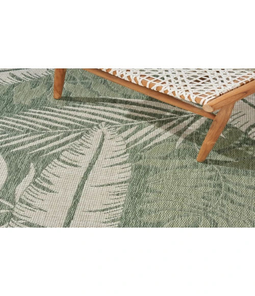 Nourison Garden Oasis Green Ivory GOA02 8 ft. X 10 ft. Rectangle Rug
