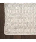 Nourison Natural Texture Ivory Beige NTX01 9 ft. X 12 ft. Rect. Rug