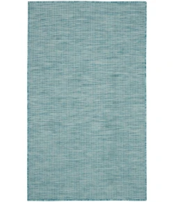 Nourison Home Positano POS01 Aqua 3 ft. X 5 ft. Area Rug