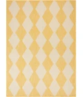 Nourison Positano Yellow POS04 4ft. x 6ft. Rect. Rug