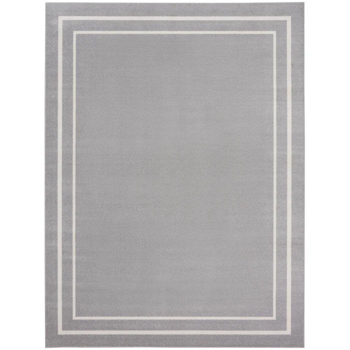 Nourison Nourison Essentials Area Rug NRE02 Grey/Ivory