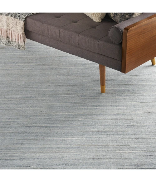 Nourison Interweave Light Blue IWV01 9 ft. X 12 ft. Rect. Rug