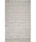 Nourison Serenity Home Light Grey SRH05 7 ft. 10 in. X 9 ft. 10 in. Rectangle Rug