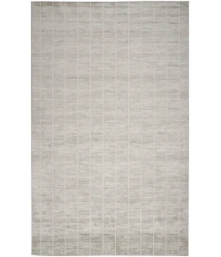 Nourison Home Serenity Home SRH05 Light Grey 7 ft. 10 in. X 9 ft. 10 in. Area Rug