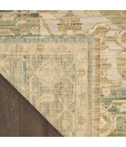 Nourison Home Antique Bloom Blue ANB03 8ft. x 10ft. Rect. Rug