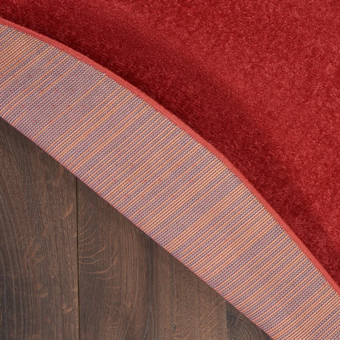 Nourison Essentials Brick Red Area Rug NRE01-Brick Red