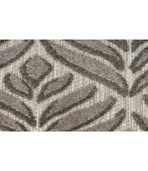 Nourison Aloha Charcoal ALH35 7’10” Round Rug