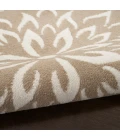 Nourison Jubilant Taupe JUB06 9 ft. X 12 ft. Rect. Rug