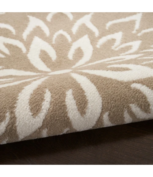 Nourison Jubilant Taupe JUB06 9 ft. X 12 ft. Rect. Rug