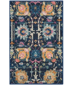 Nourison Home Passion PSN01 Navy 1 ft. 10 in. X 2 ft. 10 in. Area Rug