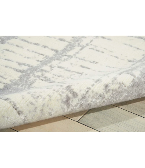 Nourison Twilight Area Rug TWI10 Ivory 5'6" x 8'