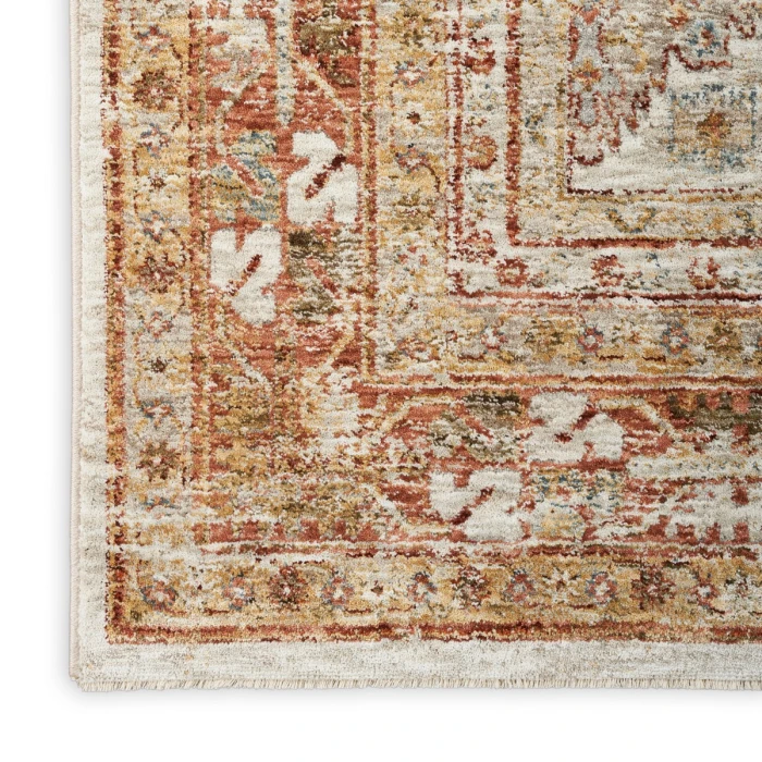 Nourison Sahar Rust SHR01 10 ft. Rect. Rug