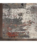 Nourison Tangra Grey/Multi TNR02 5 ft. X 7 ft. Rect. Rug