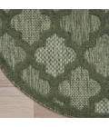 Nourison Home Easy Care Green NES01 4 ft. Round Rug