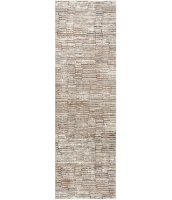 Nourison Home Sustainable Trends SUT06 Ivory Mocha 2 ft. 2 in. X 7 ft. 6 in. Area Rug