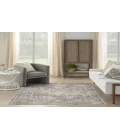 Nourison Astra Machine Washable Gold Grey ASW16 5 ft. 3 in. X 7 ft. Rectangle Rug