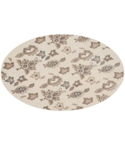 Nourison Home Aloha ALH31 Beige 7 ft. 10 in. Round Area Rug