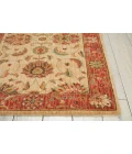 Nourison Home Living Treasures Cream / Ivory LI04 3ft.6in. x 5ft.6in. Rect. Rug