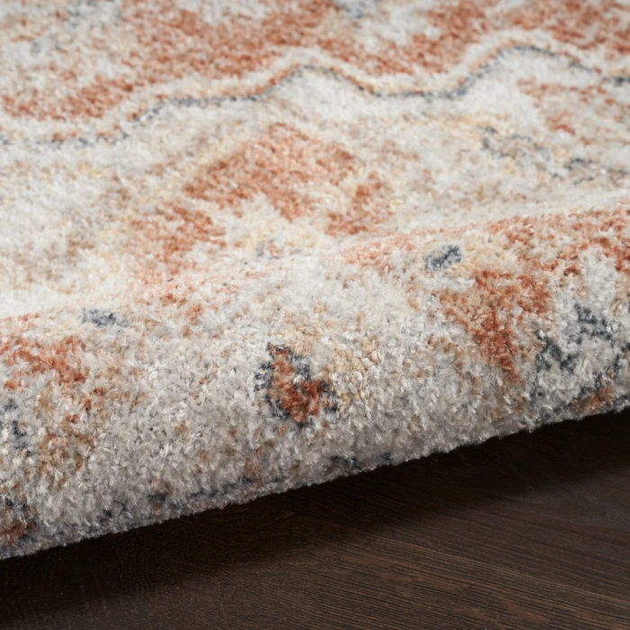 Nourison Astra Machine Washable Area Rug ASW12 Gold/Multicolor