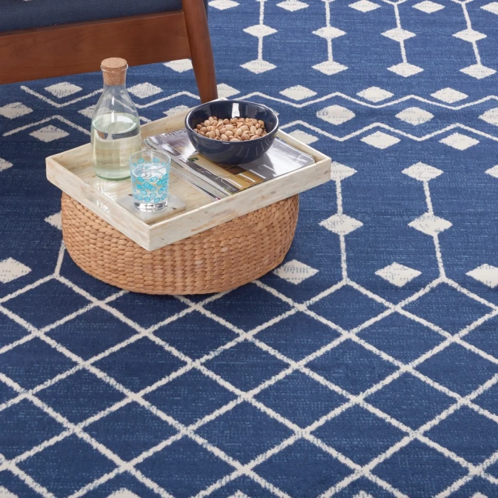 Nourison Grafix Area Rug GRF37-Navy