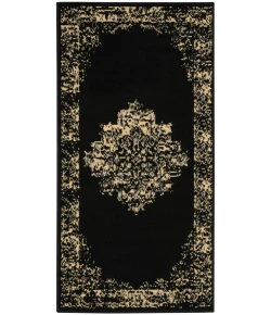 Nourison Home Grafix GRF14 Black 2 ft. X 4 ft. Area Rug