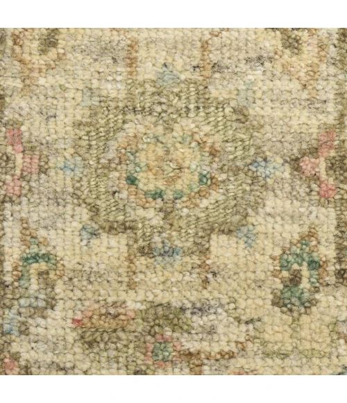 Nourison Heritage Vine Green HTV07 8ft. x 10ft. Rect. Rug