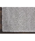 Nourison Malibu Shag Area Rug MSG01-Silver Grey