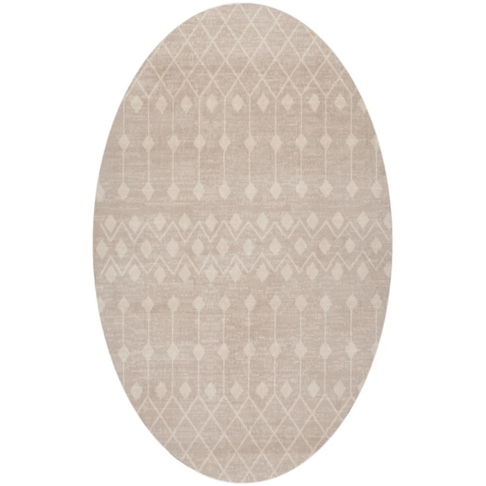 Nourison Grafix Beige GRF37 4 ft. Round Rug