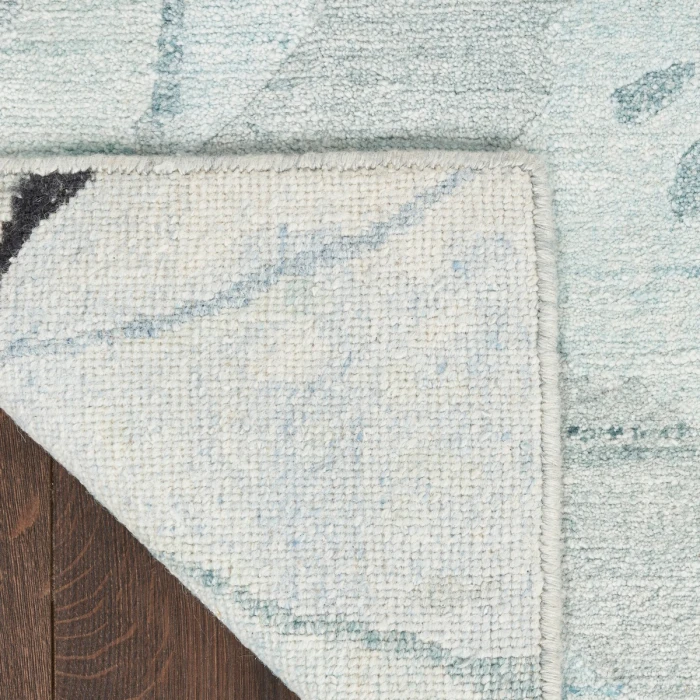 Nourison Silk Shadows Blue Pink SHA25 8 ft. X 10 ft. Rect. Rug