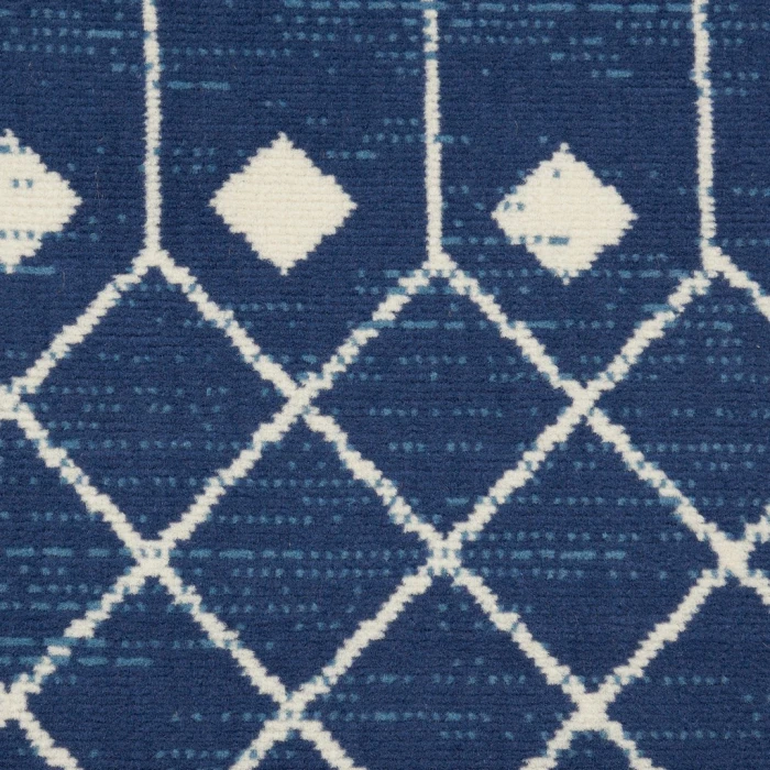 Nourison Grafix Round Area Rug GRF37-Navy