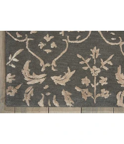 Nourison Home Opaline Charcoal OPA13 9ft.9in. x 13ft.9in. Rect. Rug