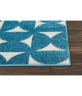 Nourison Harper Blue DS301 2ft.2in. x 3ft.9in. Rect. Rug