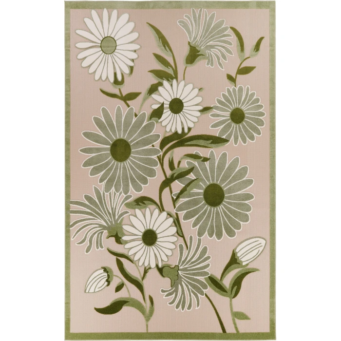 Nourison Aloha Ivory Green ALH33 12 ft. X 15 ft. Rectangle Rug