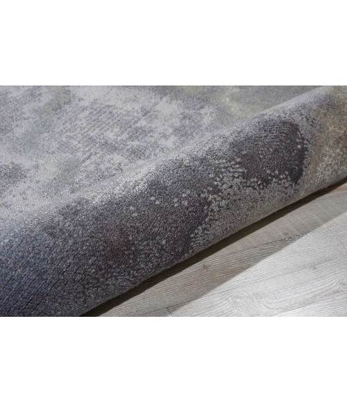 Nourison Twilight Round Area Rug TWI18 Storm 8' Round