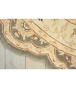 Nourison Home Heritage Hall Slate HE28 8ft. x Freeform Free Form Rug