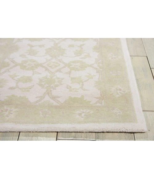 Nourison Home Zephyr Ivory/Green ZEP01 2ft.3in. x 8ft. Rect. Rug