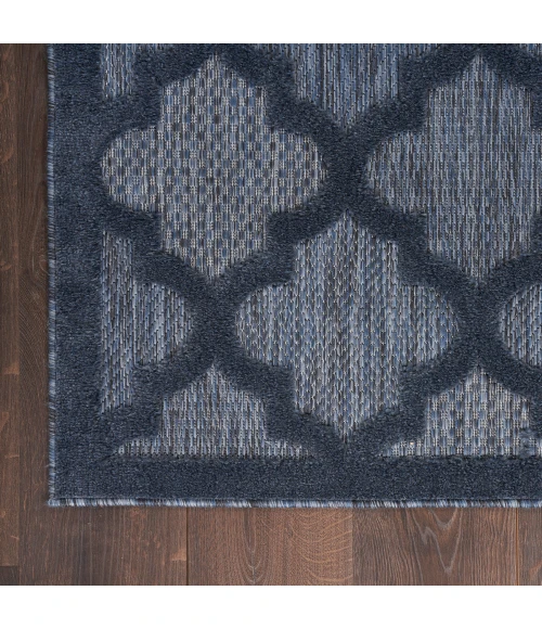 Nourison Easy Care Area Rug NES01 Navy Blue