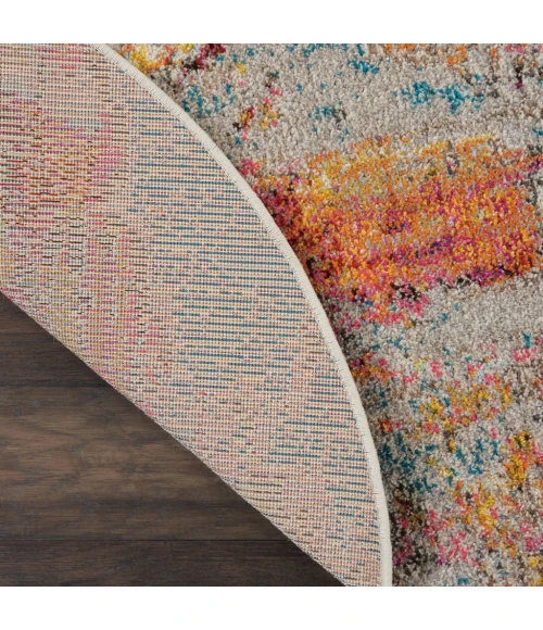Nourison Celestial Round Area Rug CES02-Sealife