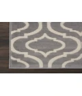 Nourison Jubilant Grey JUB19 2 ft. X 6 ft. Rectangle Rug
