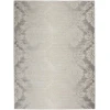 Nourison Home Elation ETN03 Ivory Grey 4 ft. X 6 ft. Area Rug