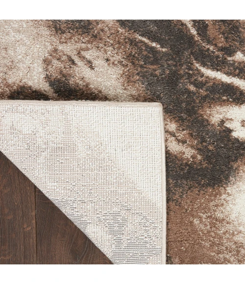 Kathy Ireland American Manor Area Rug AMR03 Iv/Mocha 9' x 12'