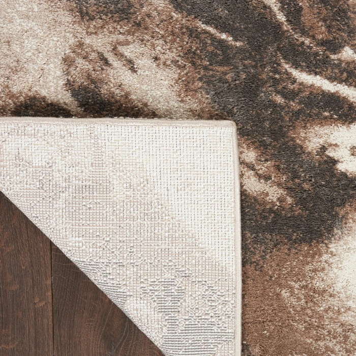 Kathy Ireland American Manor Area Rug AMR03 Iv/Mocha 9' x 12'